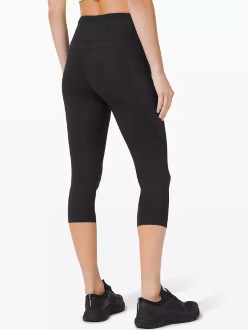 Lululemon Fast and Free High-Rise Crop 19” - Picture 2 of 4
